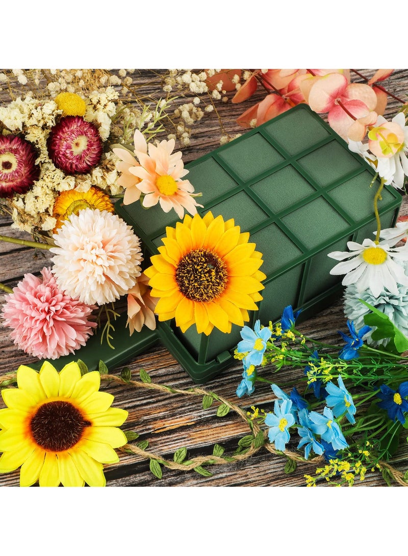 كاست ويف 2-Pack Rectangle Floral Foam Cage with Handle - 11.8 x 4.9 x 3.1 Inches, Ideal for Fresh Flower Arrangements and Home Party Decorations - Image 5