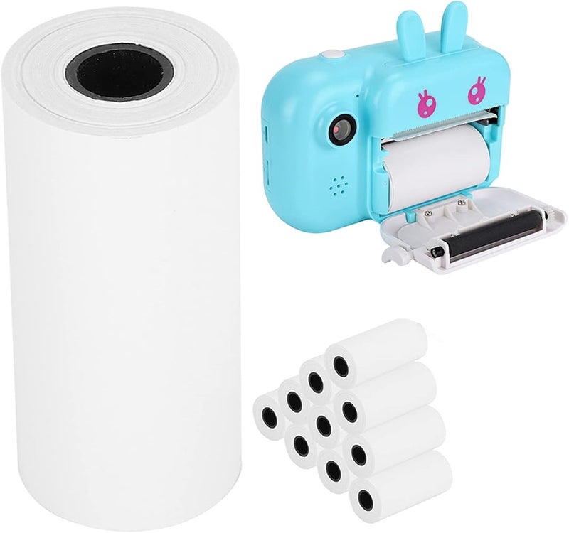 TOPINCN Thermal Printer Paper 10 Rolls, 2.2in x 19.7ft Durable Paper rolls, for portable cameras and pocket printers, easy printing, school crafts supplies, multiple specs - Image 5