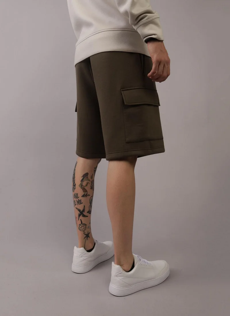 American Eagle Drawstring Pocket Detail Shorts