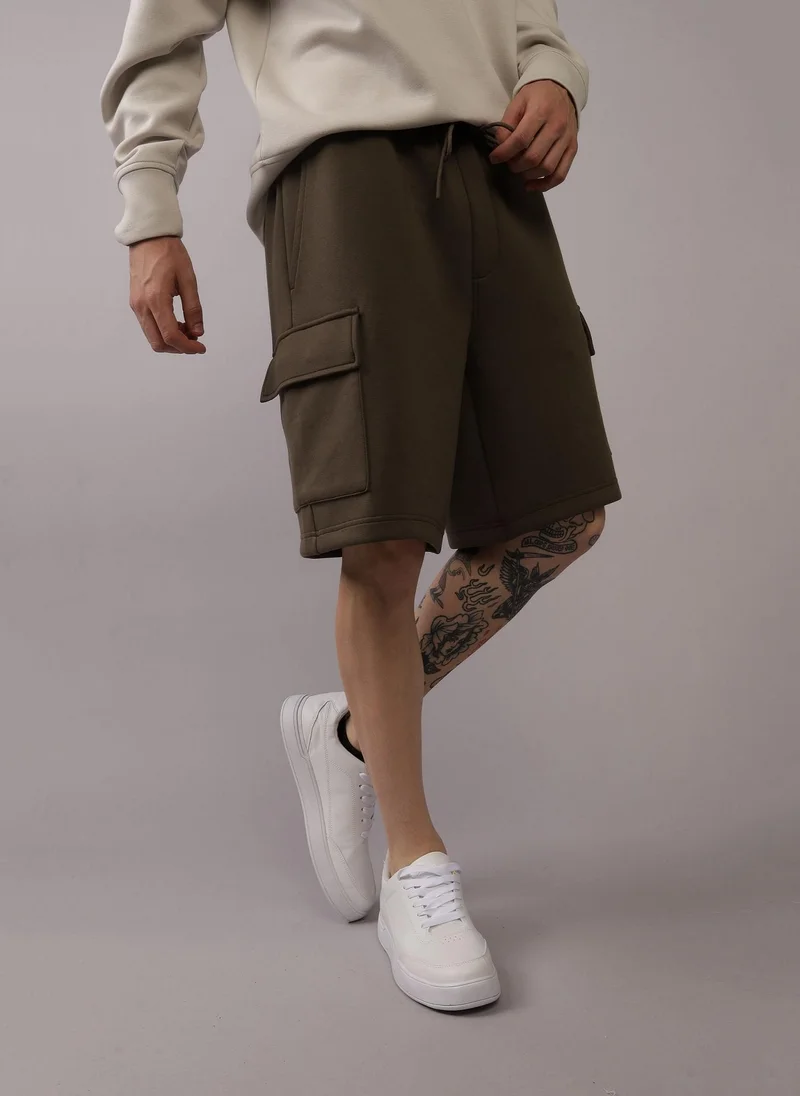 American Eagle Drawstring Pocket Detail Shorts