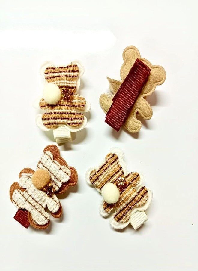QUILBOOL 4PCS Hair Clips for Women & Teens - Randomly Selected Colors & Designs - Perfect Hair Accessories for Thick, Thin, Fine, or Short Hair - Trendy & Functional Hair Barrettes - Image 1