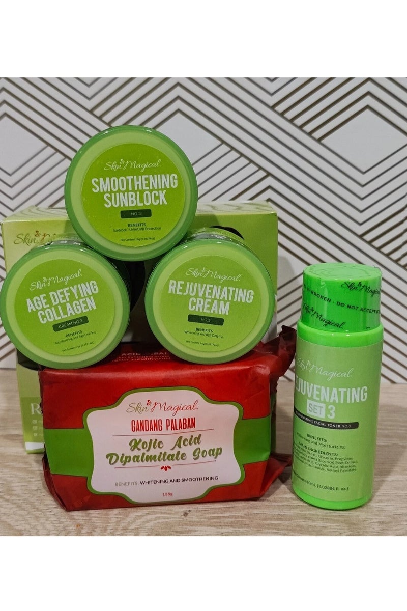 ماجيكال مجموعة تجديد البشرة السحرية ٣ عبوات جديدة الفلبين - Image 2