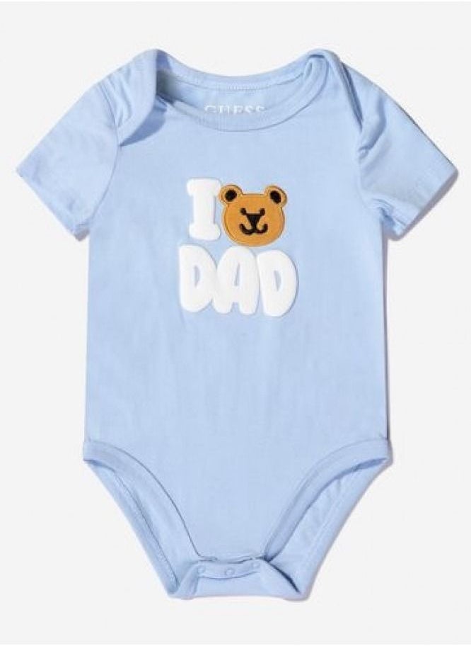 GUESS - Baby Boys Bodysuit And Pants Set in Blue - Image 1