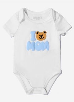 GUESS Baby Boys Bodysuit And Pants Set in Blue  - Image 3