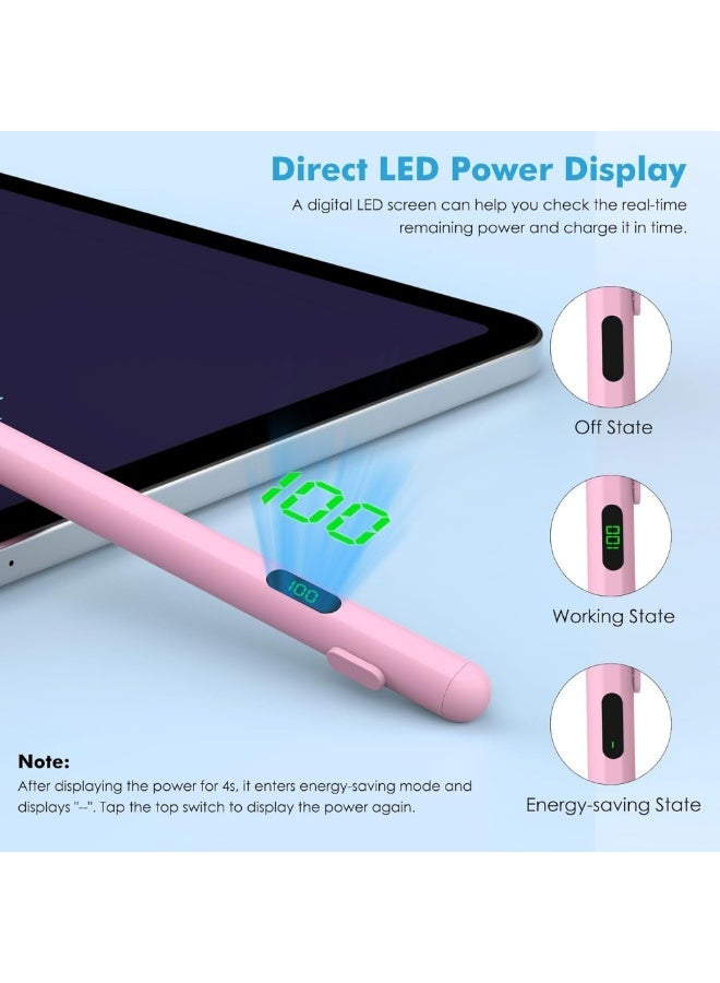 Stylus Pen for Touch Screen, Active Universal Stylus Pen Compatible with  iPad / Smartphone, with Power Display - Image 5