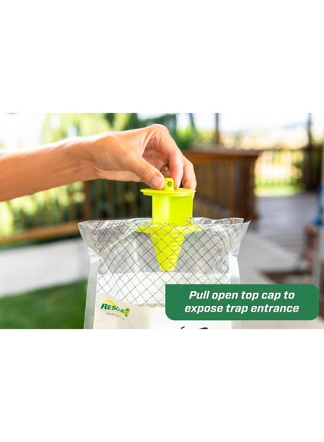 Rescue! Big Bag Fly Trap – Disposable, Outdoor Use - Image 3
