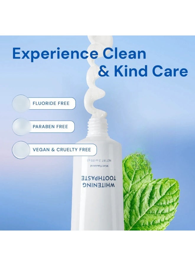 سنو عبوة 2 من معجون الأسنان لتبييض الأسنان بجزيئات الهيدروكسيباتيت النانوية، لتبييض الأسنان والحفاظ على صحة الفم - Image 3