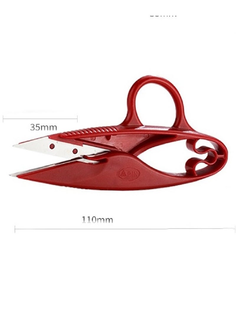 بين 2 قطعة مقص التطريز حراس الأصابع لقطع الخيط - Image 2