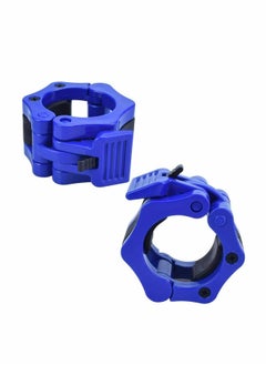 Y&D Barbell Clamps Collars, 5cm Quick Release Pair of Locking Professional Weight Bar Plate Locks Collar Clips for Workout Weightlifting Fitness Training Bodybuilding  - Image 1