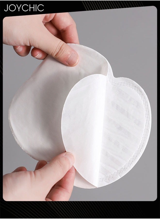Joychic 50 Piece Summer Underarm Sweat Patch Disposable Anti-Sweat Comfortable and Relaxing Soft and Breathable Invisible Design Unisex White  - Image 2