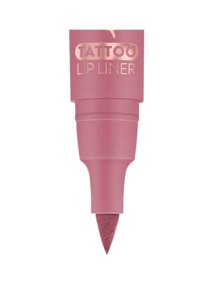 ESSENCE GOLD Line N Stain Tattoo Lip Liner 01 Everyone'S Nude Pink - Image 3