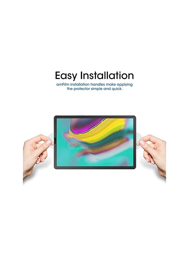 PROMASS Al-HuTrusHi Samsung Galaxy Tab S5e & S6 10.5 inch 2019 Tablet Screen Protector, [Anti-Scratch][Easy Installation][Bubble Free] Tempered Glass for Samsung SM-T720/SM-T725/SM-T860/T865 - Image 5