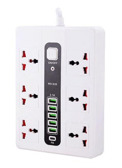 6 AC Outlet and 5 USB + 1 Type C