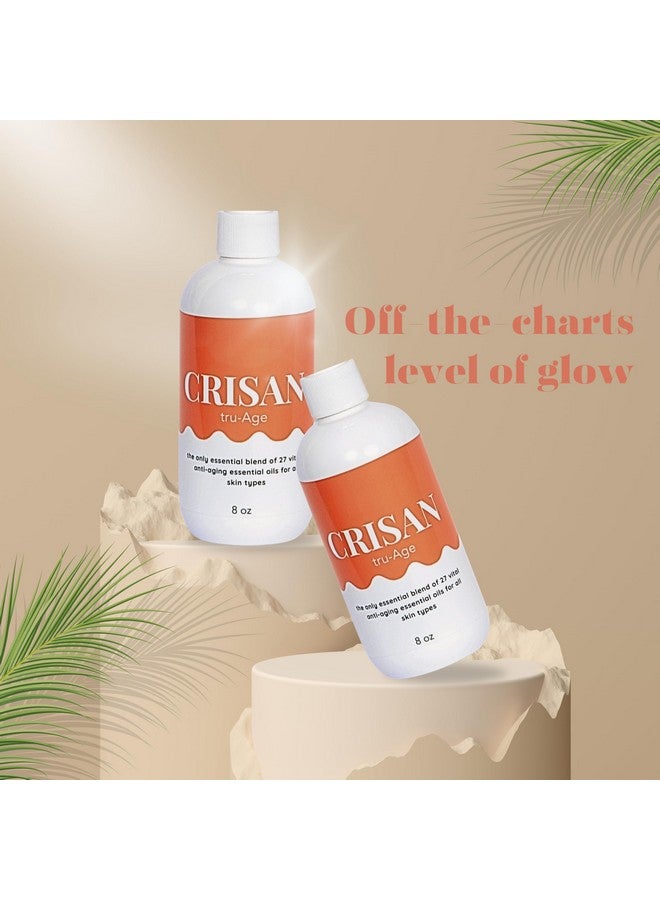 CRISAN 8 Oz Truage Moisturizing Facial Oil 27 Essential Oils Blend No Preservatives - Image 2