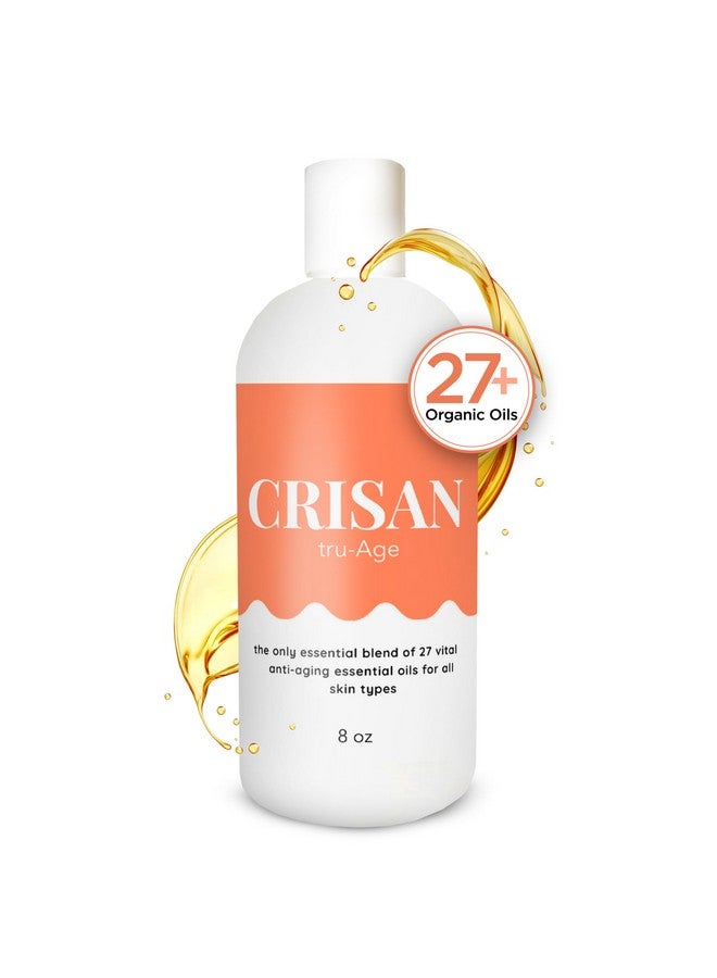 CRISAN 8 Oz Truage Moisturizing Facial Oil 27 Essential Oils Blend No Preservatives - Image 1
