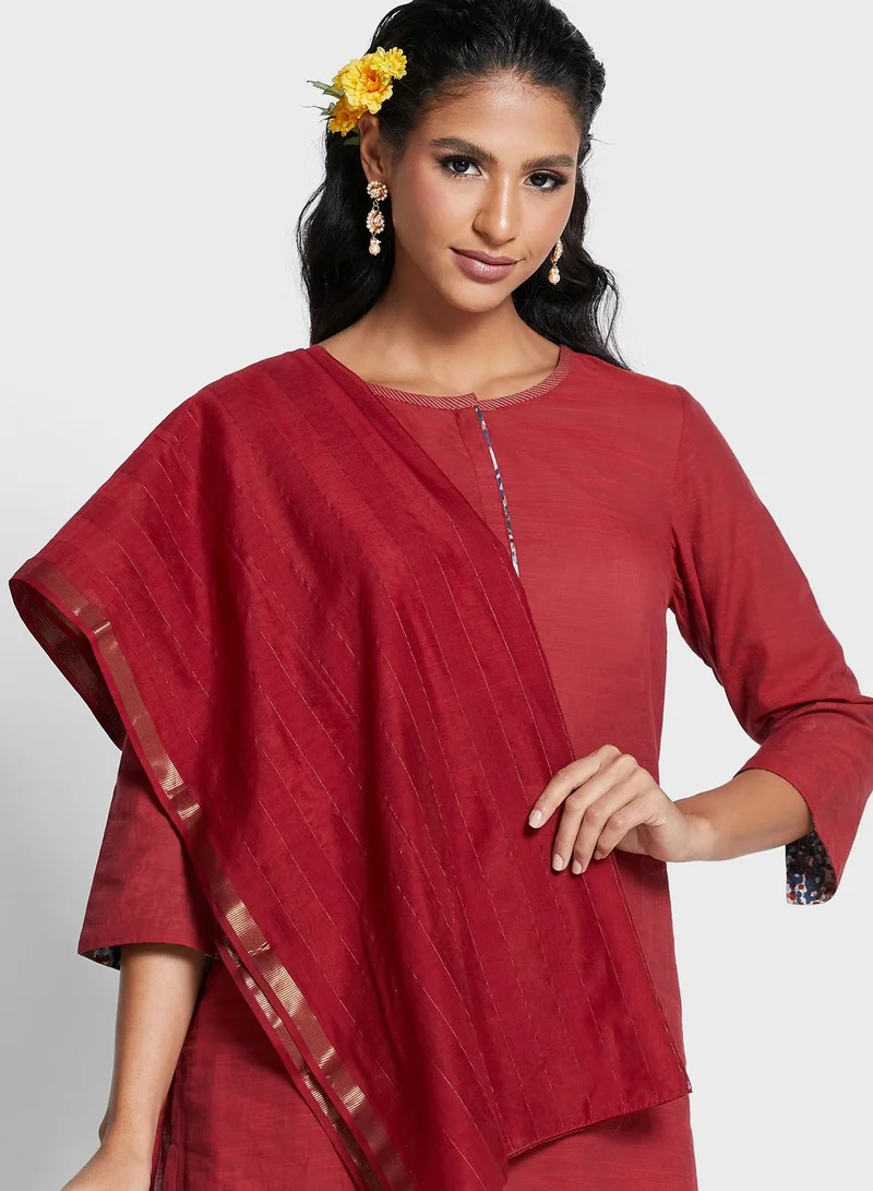 Fabindia Silk Maheshwari Stole