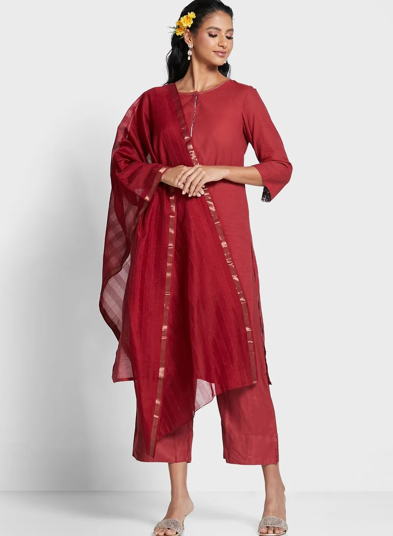 Fabindia Silk Maheshwari Stole