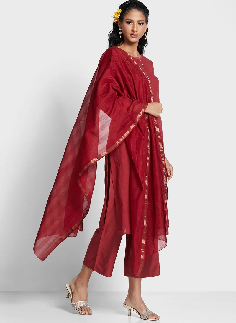 Fabindia Silk Maheshwari Stole