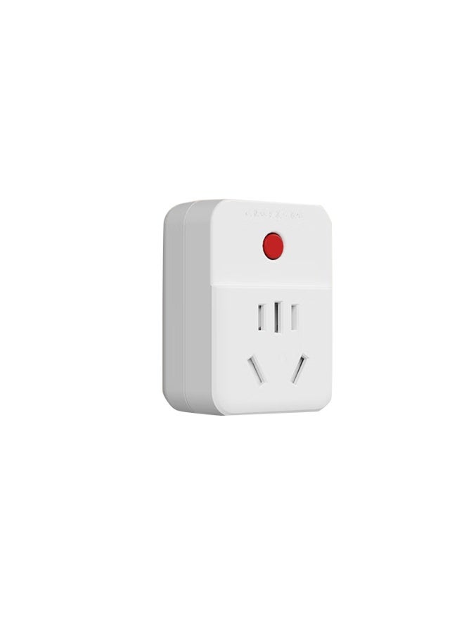 Oaks Aux 10a To 16a Plug Adapter, Air Conditioner Socket, Water Heater, Oil Heater, High-power Power Socket Converter, Ultra-power Overload Protection - Image 3