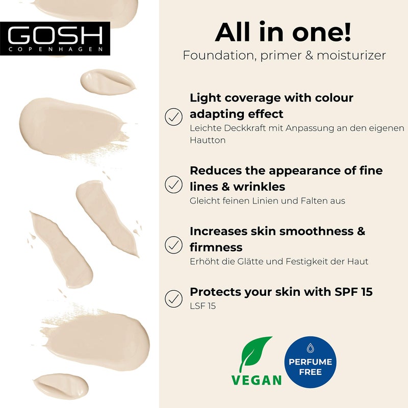 gosh BB Cream 01 Sand - GOSH - Image 2