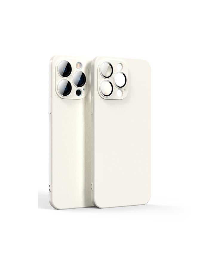 زبون جراب لهاتف iPhone 12 Pro، جراب زجاجي للعدسات، جراب هاتف سائل - Image 1