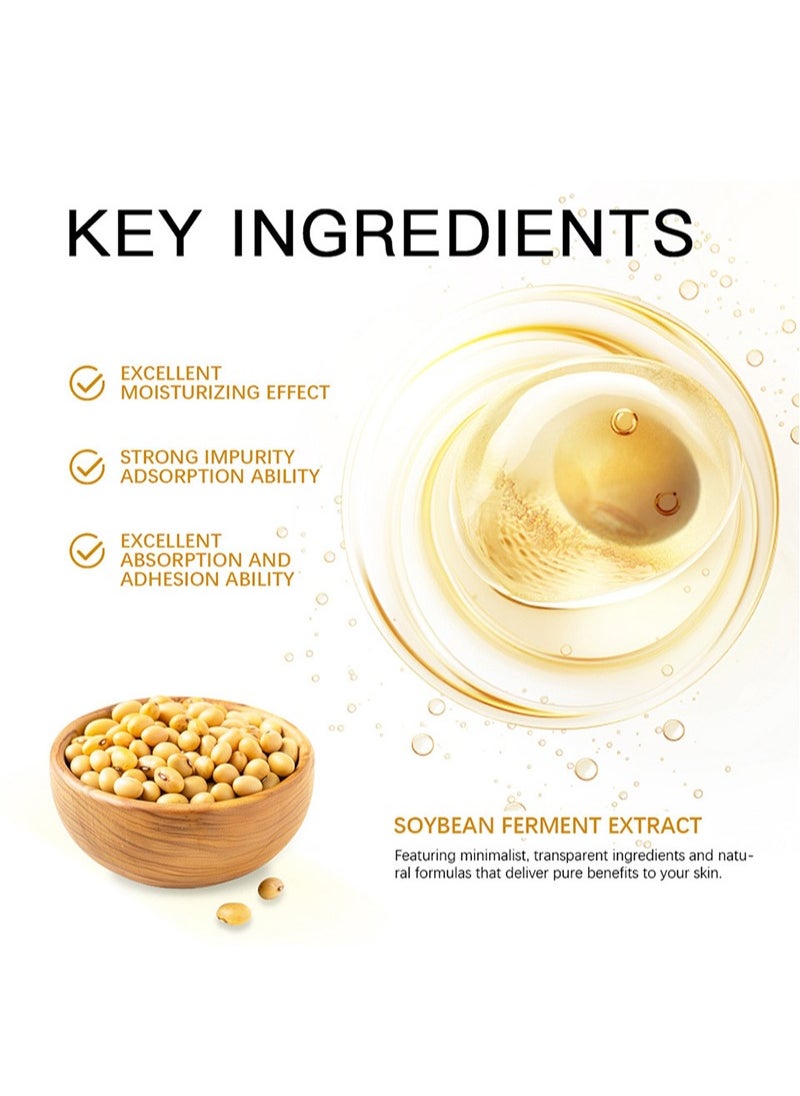 lakerain - Bean Exfoliating Essence, Vegansnail, Exfoliating Essence for Face, Natural Ingredients Skin Care,Gentle Exfoliation 30ml - Image 1