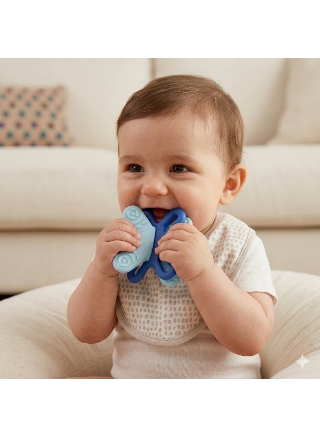 Mam Baby Bite & Relax  Teether Pink, Girl - 4M+ - Image 2
