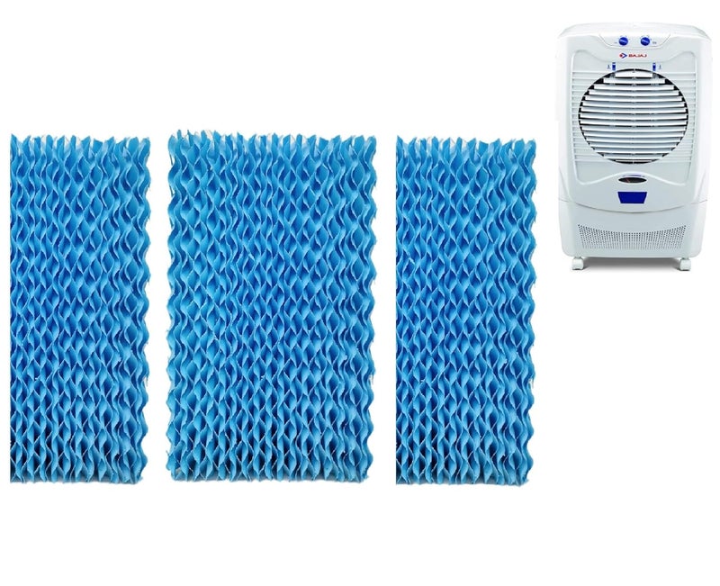 PrimeWave HoneycombPad for Bajaj DC 55 DLX Desert Cooler Blue - Image 1
