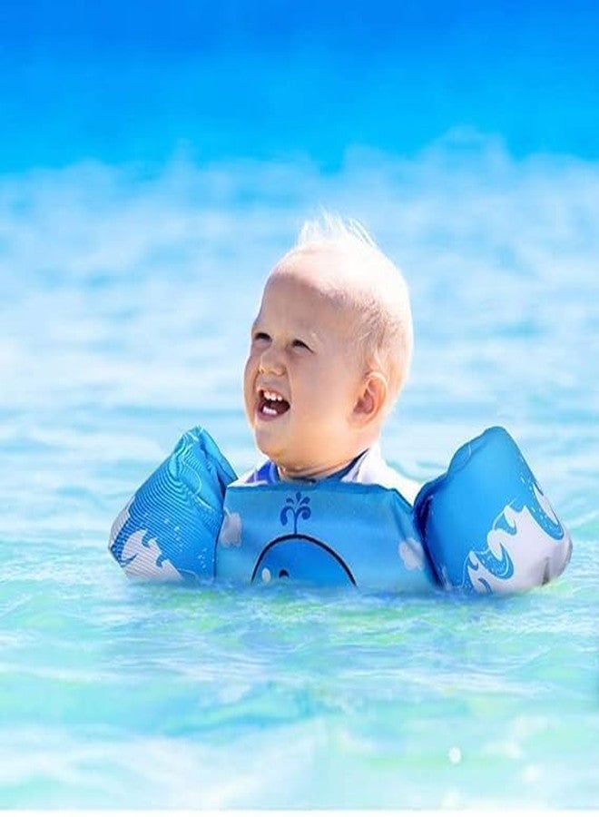 NETZILLA Cute Cartoon Printed Cool Beach/Pool Party Float Arm Band Swimming Trainer Vest Life Jacket Safety Gear for Baby Boys and Girls (Age 2 to 6)(Pack of 1) - Image 2