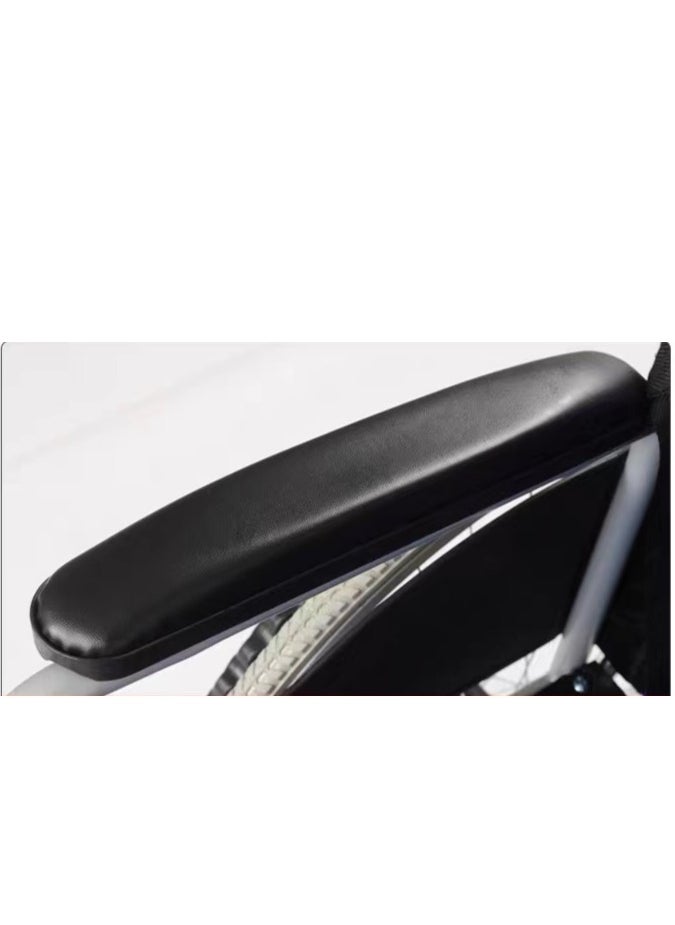 Relax Smart - Foldable Lightweight Wheelchair With Wheels, Adjustable Backrest And Neckrest - Image 1