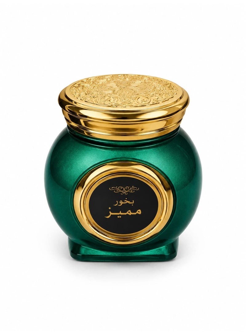 JS AL JALEES AL SALEH PERFUMES Bukhoor Incense Mumaiz Bukhoor,70Gram ,Fragnance,Dahnl Oud,Amber,France,ARABS choice - Image 1