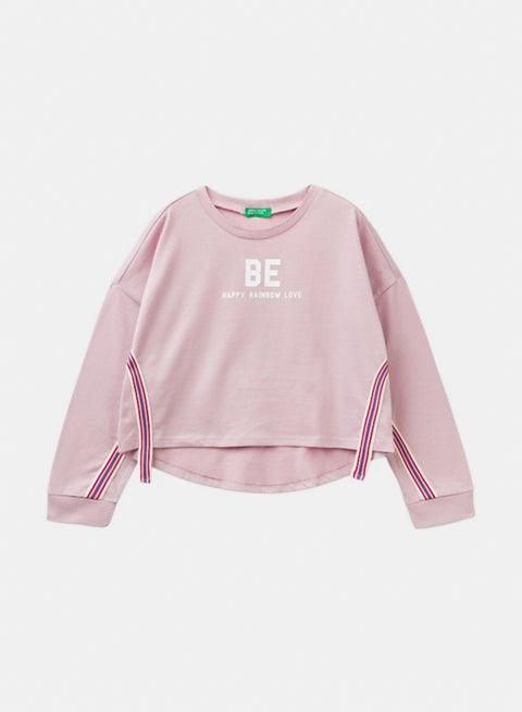 تيشرت بنات دافئ بطبعة