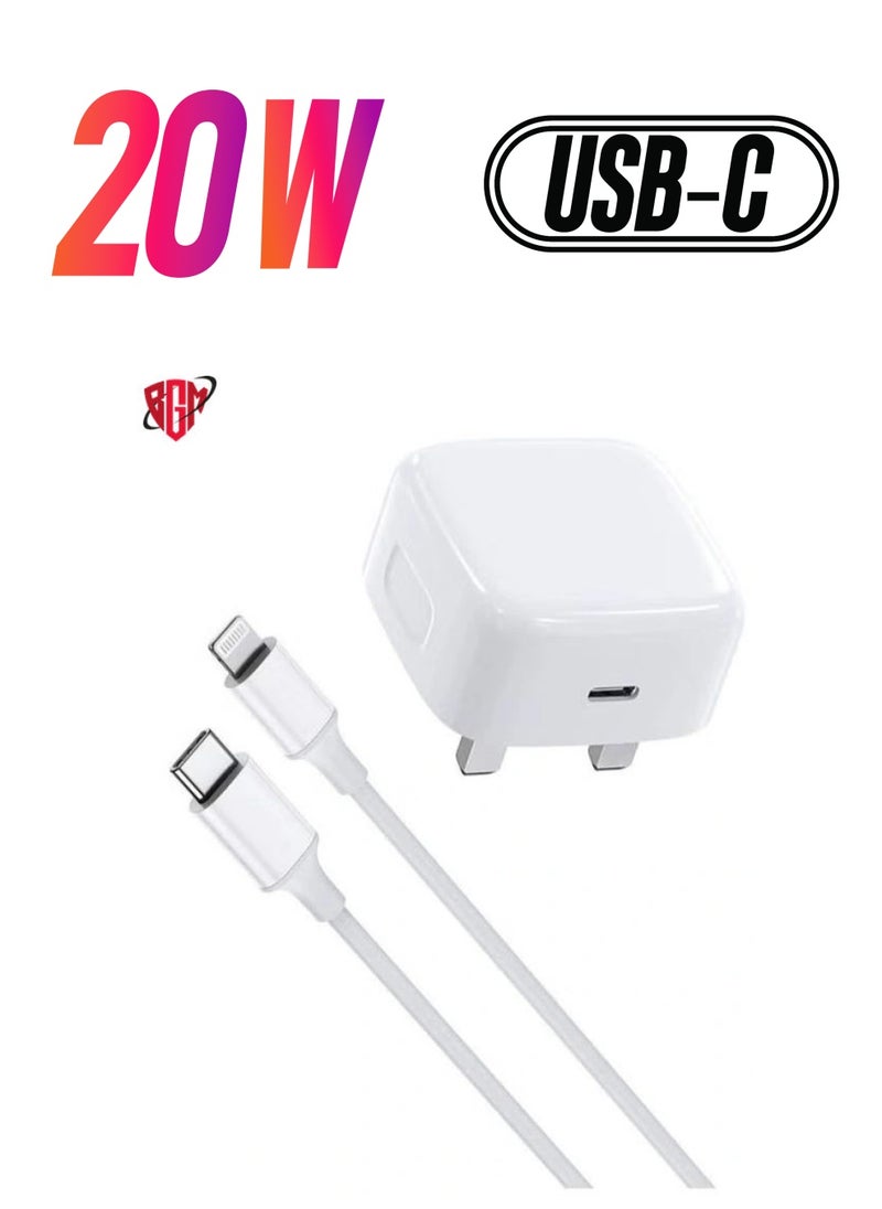 BGM - 3 Pin Type c to Lightning Adapter With Cable - Image 1