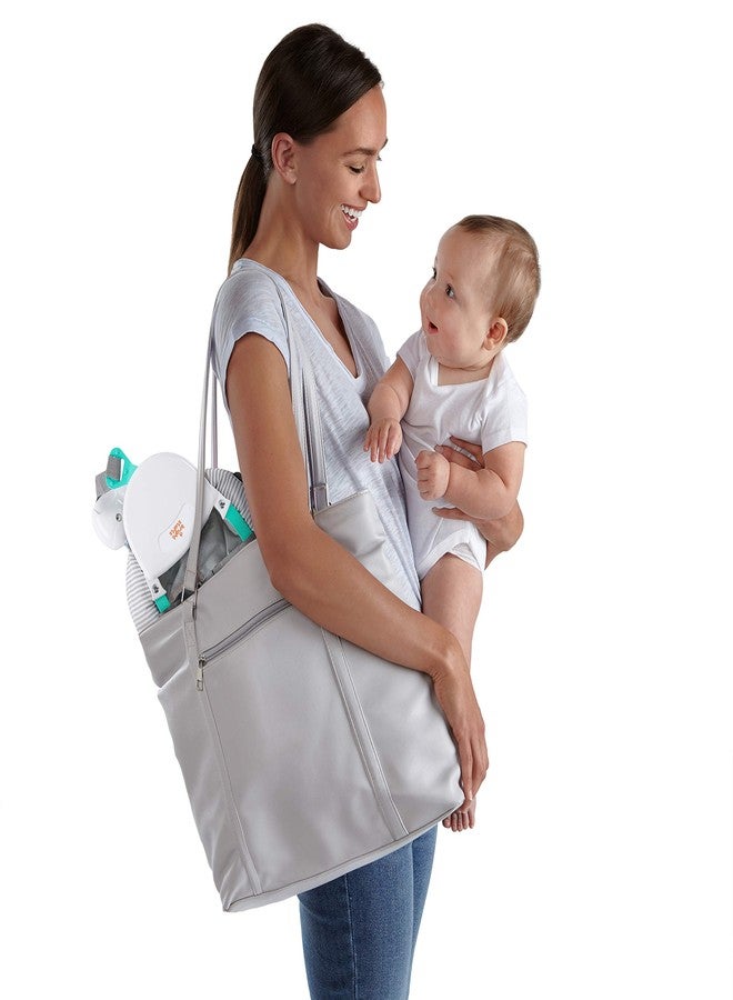 Bright Starts قفاز باب برايت ستارتس للعب مع حزام قابل للتعديل، 6 أشهر وما فوق، الوزن الأقصى 26 رطل - Image 5