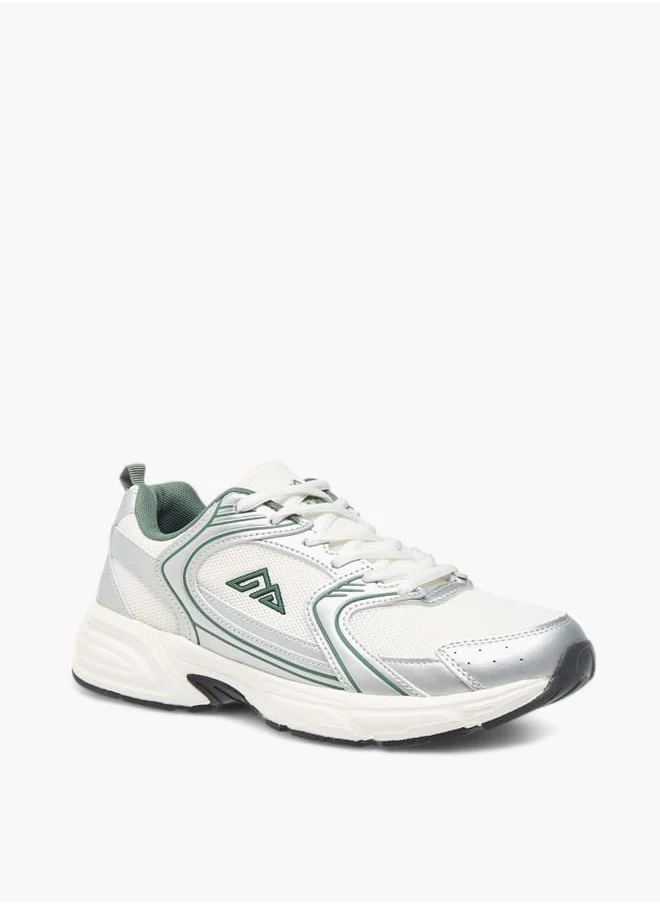 شو اكسبرس Women's Logo Detail Lace-Up Sports Shoes