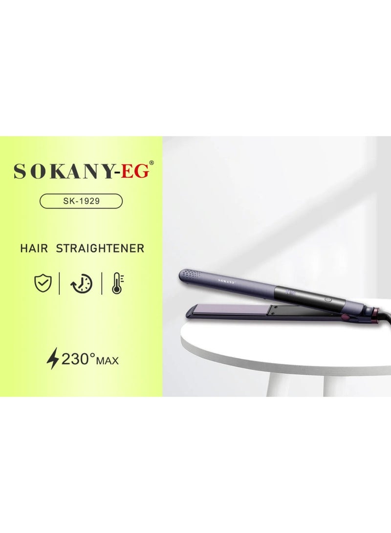 Sokany SK-1929 Hair Styling Device – Up to 230°C – 50W – Digital Display - Image 2