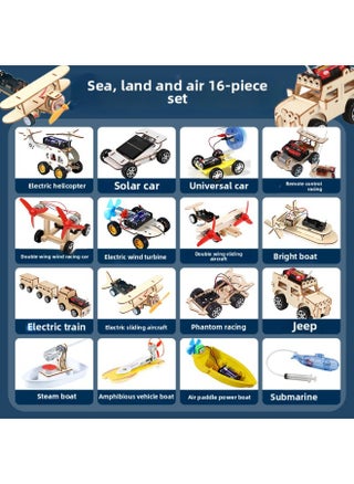 Science And Technology Small Production Suit-Color:Sea, Land And Air (send 2 Pairs Of Batteries And One Part Of Pigment) - pzsku/Z84E00C117160A1FE008EZ/45/1745622095/4a16133a-3b34-43d1-ba09-09de45fe9183