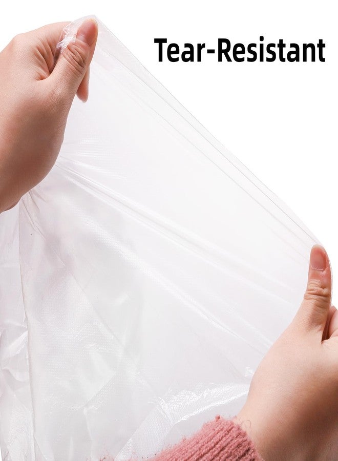 Eorbow 250 Pack Disposable Aprons, Waterproof Clear Plastic Aprons, Disposable Smocks for Adults Painting Party, Cooking, Housework, Picnics, DIY Crafts - Image 4