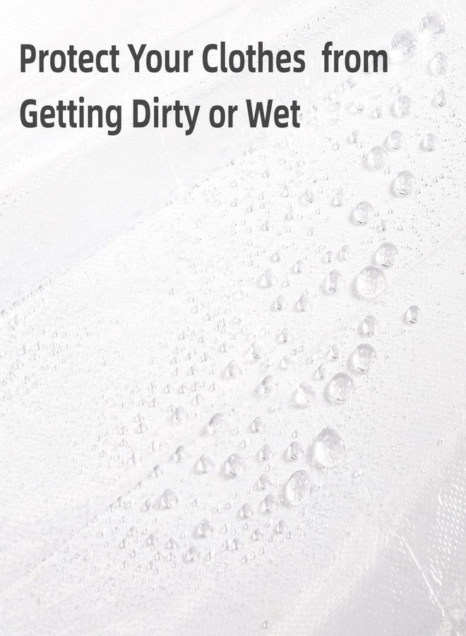 Eorbow 250 Pack Disposable Aprons, Waterproof Clear Plastic Aprons, Disposable Smocks for Adults Painting Party, Cooking, Housework, Picnics, DIY Crafts - Image 3