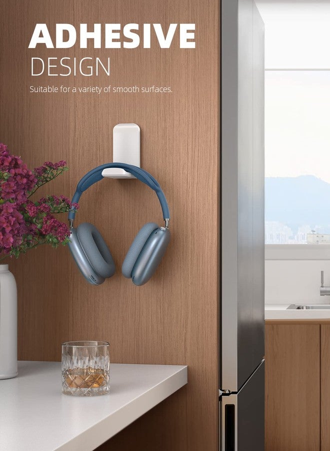 Lamicall Headphone Stand, Sticky Headset Hanger, Adhesive Headphone Holder - Image 3