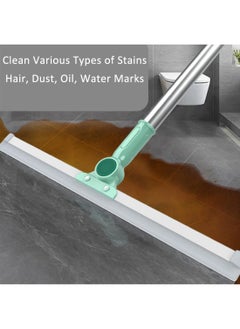 l&wen Magic Broom, Adjustable Long Handle Silicone Floor Squeegee Household Cleaning for Bathrooms, Kitchens, Showers, Tile  - Image 3
