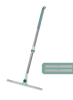 l&wen Magic Broom, Adjustable Long Handle Silicone Floor Squeegee Household Cleaning for Bathrooms, Kitchens, Showers, Tile  - Image 1
