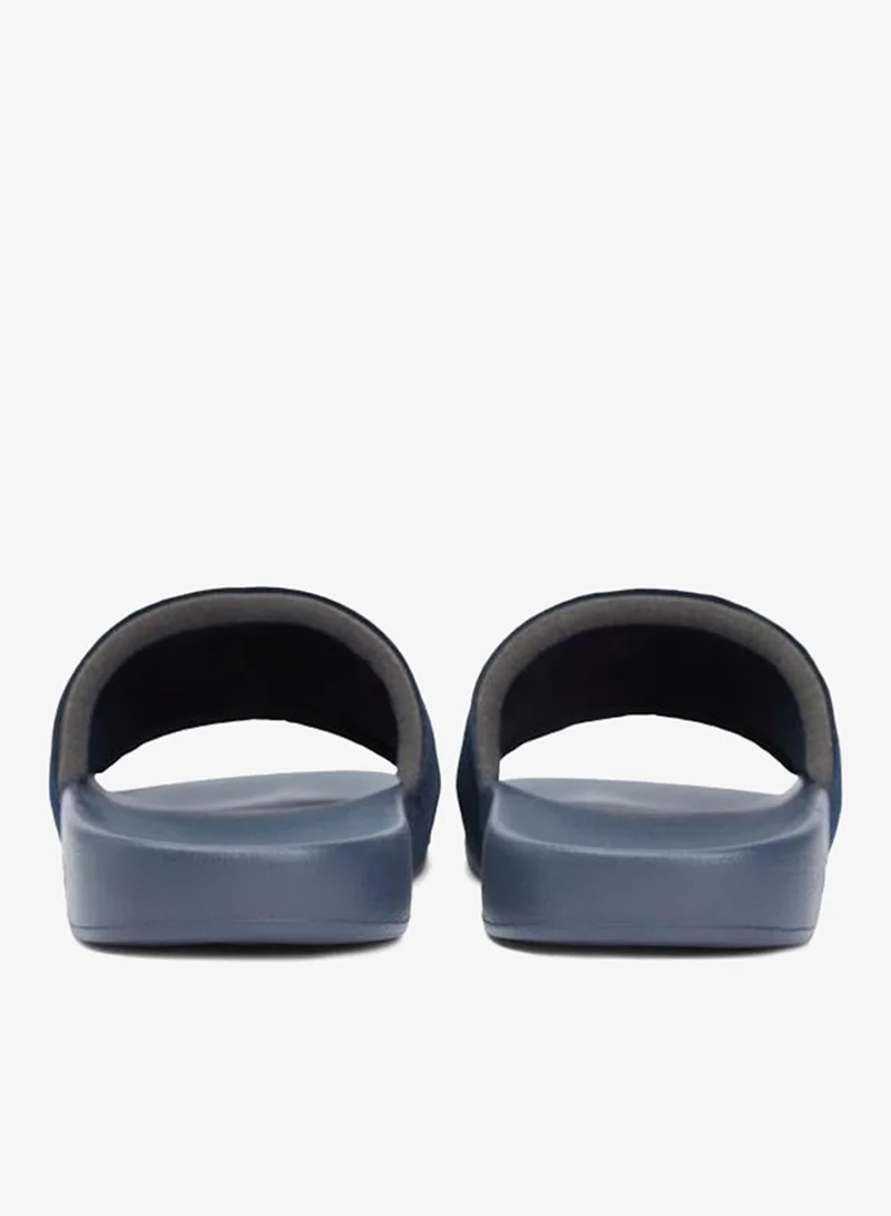 Tommy Jeans Dark Night Navy Aqua Pool Slides for Men | Best Price UAE