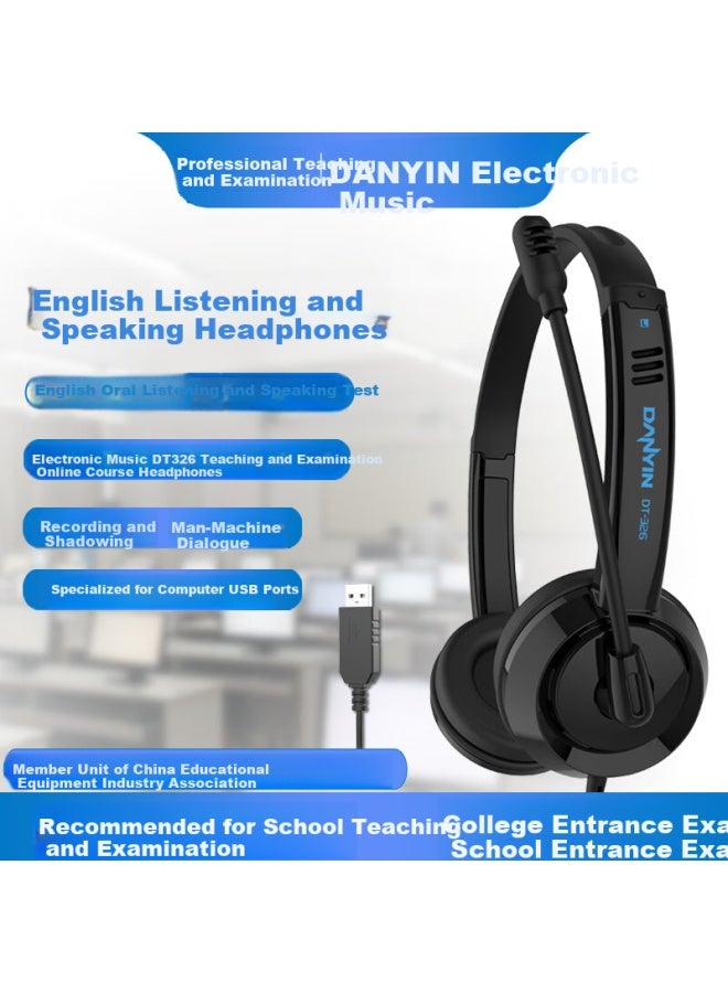 DANYIN Dt326 English Listening And Speaking Exam Headphones For