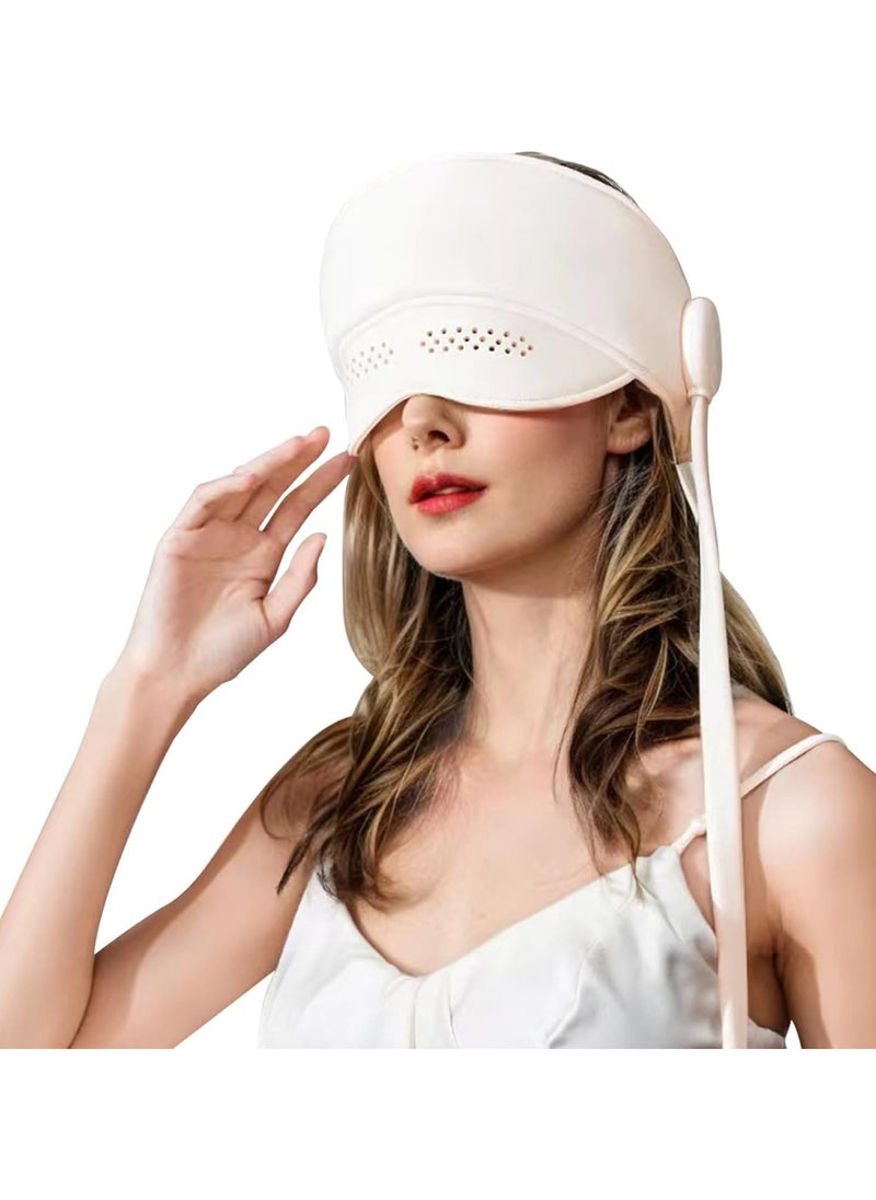 Ru syanl Head Scalp Massager with Heating 3 Zone Graphene Heat 6 Zones Airbag Massage 4 Airbag Modes for Improve Sleep Deep Relaxation Stress Relief  - Image 1
