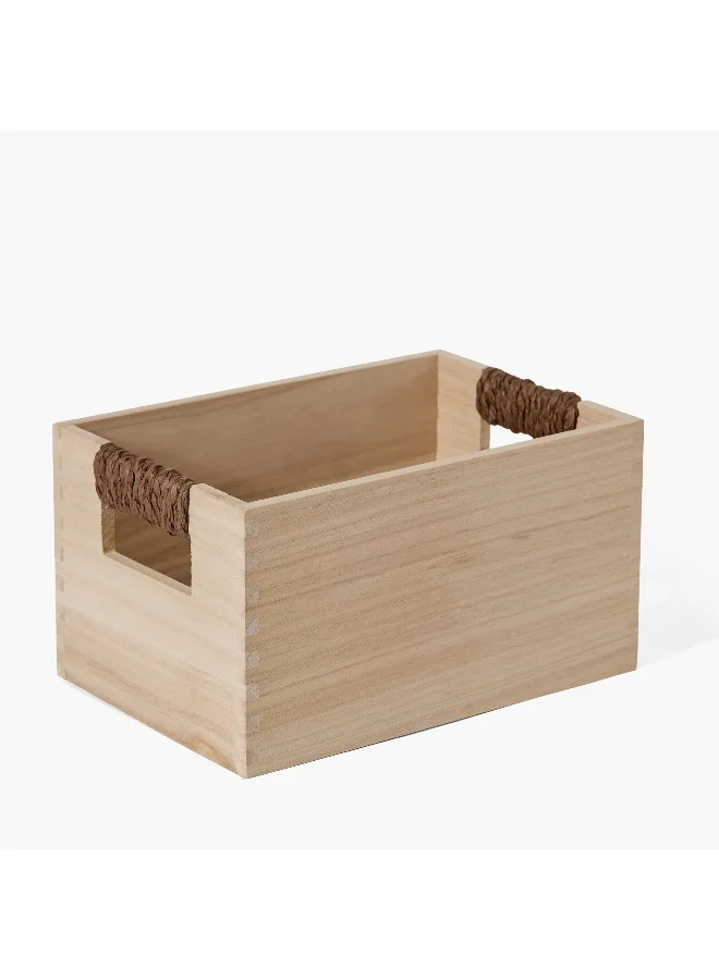 Home Box Paulownia 5-Piece Wooden Box Set