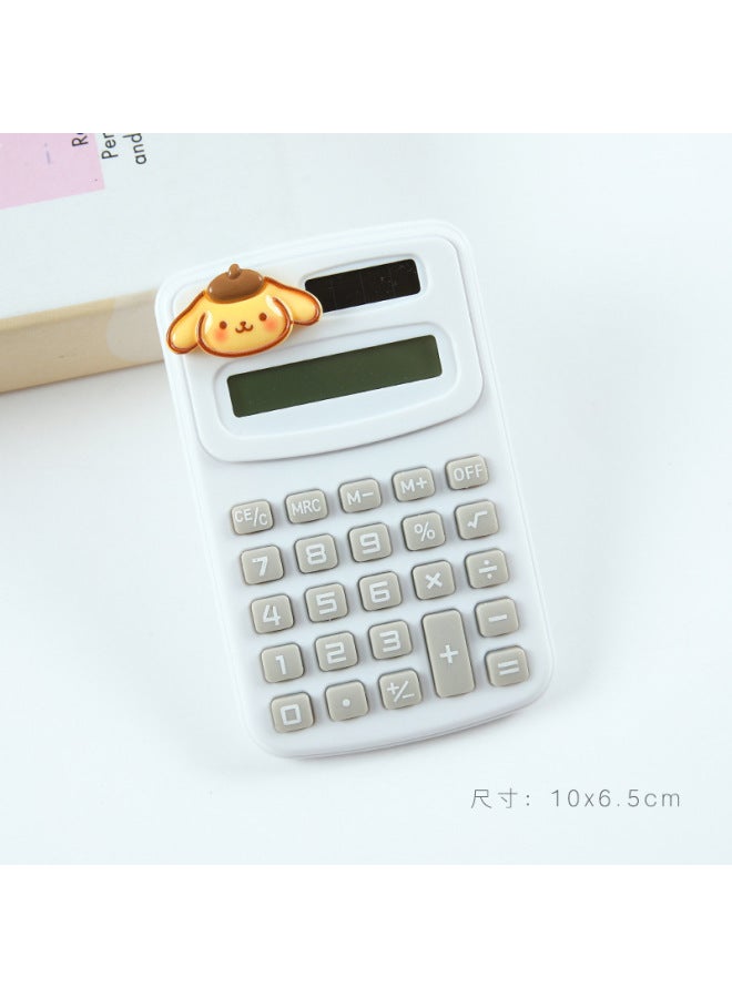 Creative Cartoon Computer Student Office High-looking Portable Children's Cute Small Calculator