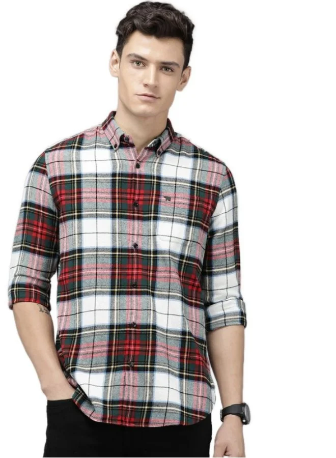 THE BEAR HOUSE Men's Shirt for Casual and Formal Wear | Classic Button-Down Style for Office, Daily Use, Travel, Events & All-Season Outfits | Versatile & Stylish Wardrobe Essential for Every Occasion