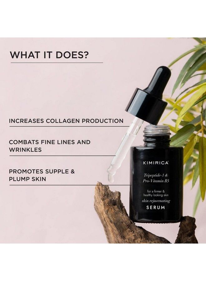 KIMIRICA Skin Rejuvenating Antiaging Serum Intense Revitalizer Serum Rejuvenating And Hydrating Serum Reduces Pigmentation ; Moisturizer For All Skin Types ; Vitamin B5 ; 30Ml - Image 3