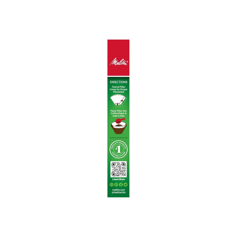 Melitta Melitta 2 Cone Coffee Filters White 40 Total Filters Count  Packaging May Vary - Image 3